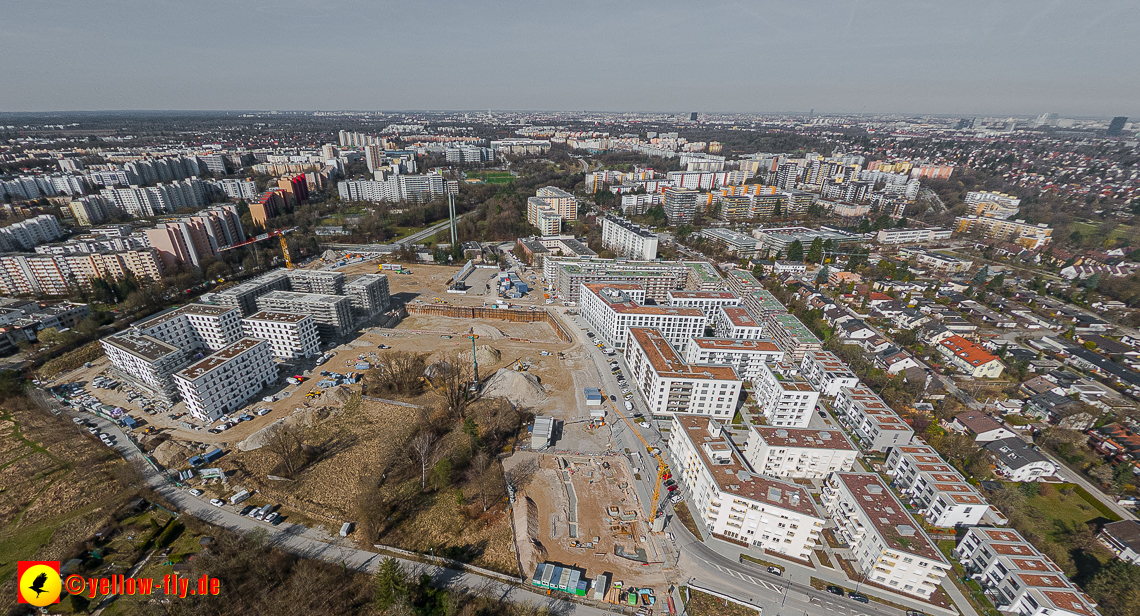 22.03.2023 - Baustele und Wohnanlage Alexisquartier